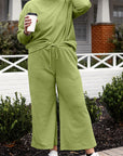 Treasures In Paradise Long Sleeve Top and Drawstring Pants Set - MomGlow Boutique