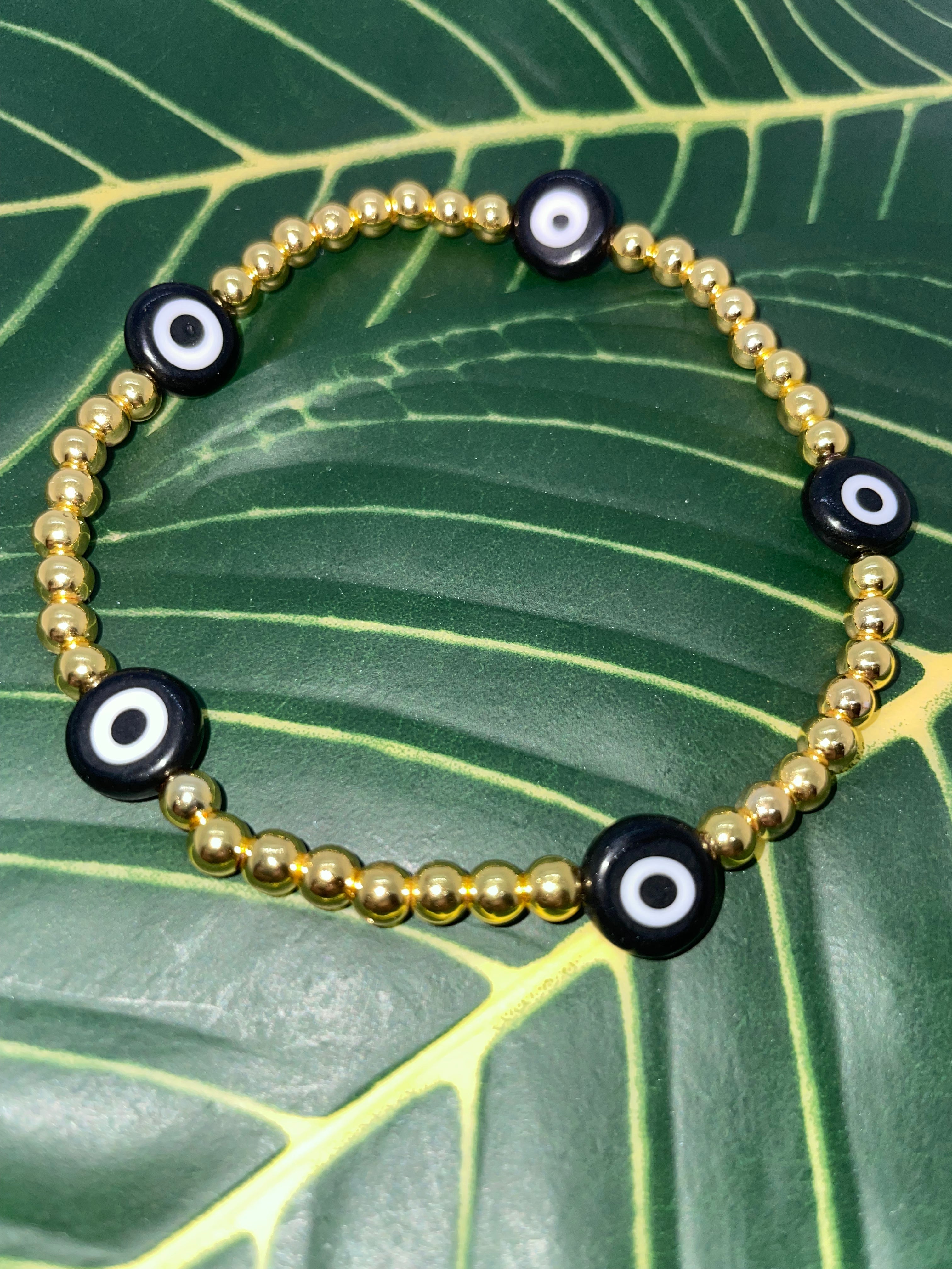 Rachel Eye Beaded Bracelet