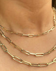 Paperclip Link Necklace - StarLight Boutique | Everyday Fashion for Every Body Type