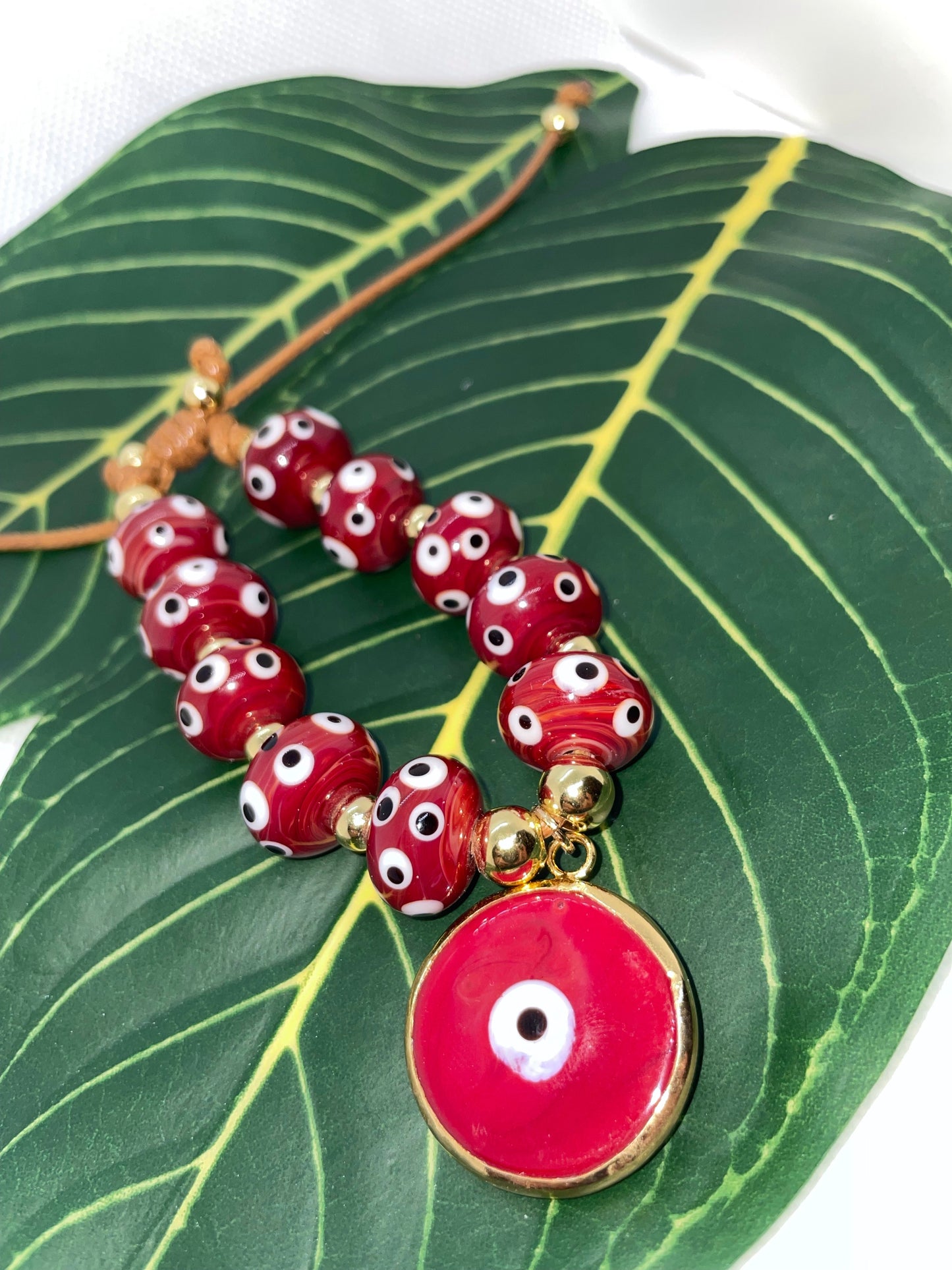 Red Eye Beaded Bracelet - StarLight Boutique | Everyday Fashion for Every Body Type