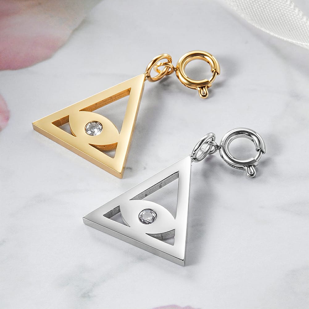 Triangle Eye Charms - StarLight Boutique | Everyday Fashion for Every Body Type