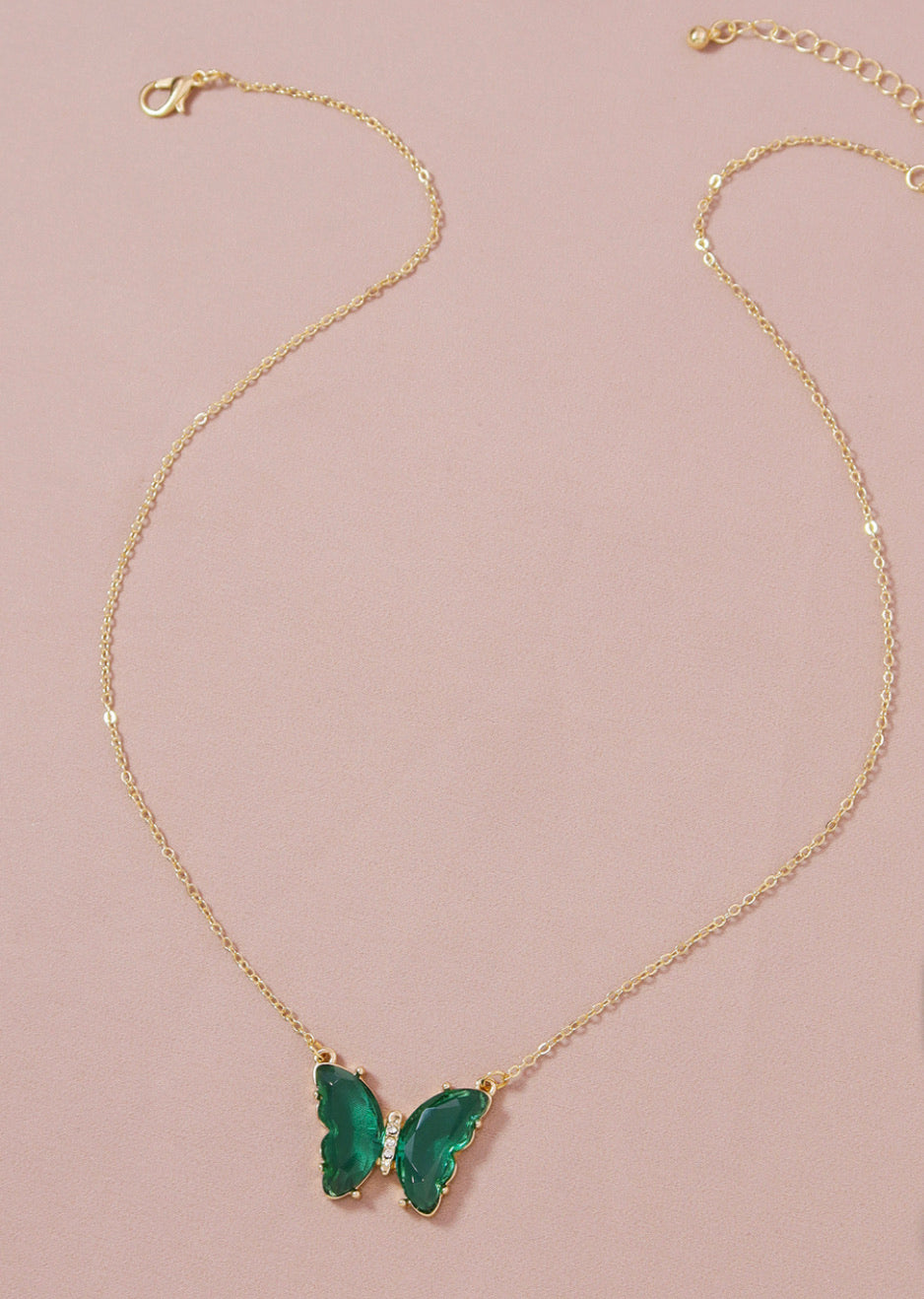 Green Butterfly Necklace - StarLight Boutique | Everyday Fashion for Every Body Type