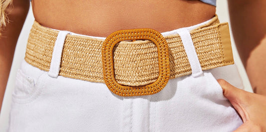 Solid Woven Belt - StarLight Boutique | Everyday Fashion for Every Body Type