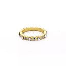 Selena Rainbow Eye Gold Ring - StarLight Boutique | Everyday Fashion for Every Body Type
