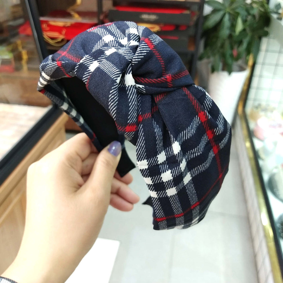 Plaid Headband