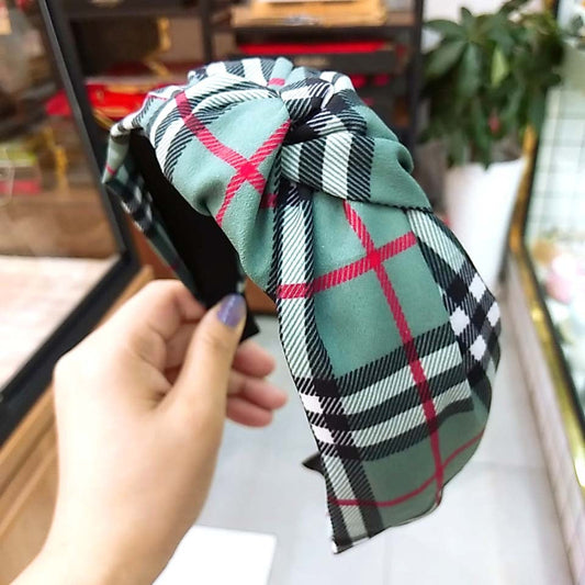 Plaid Headband - StarLight Boutique | Everyday Fashion for Every Body Type